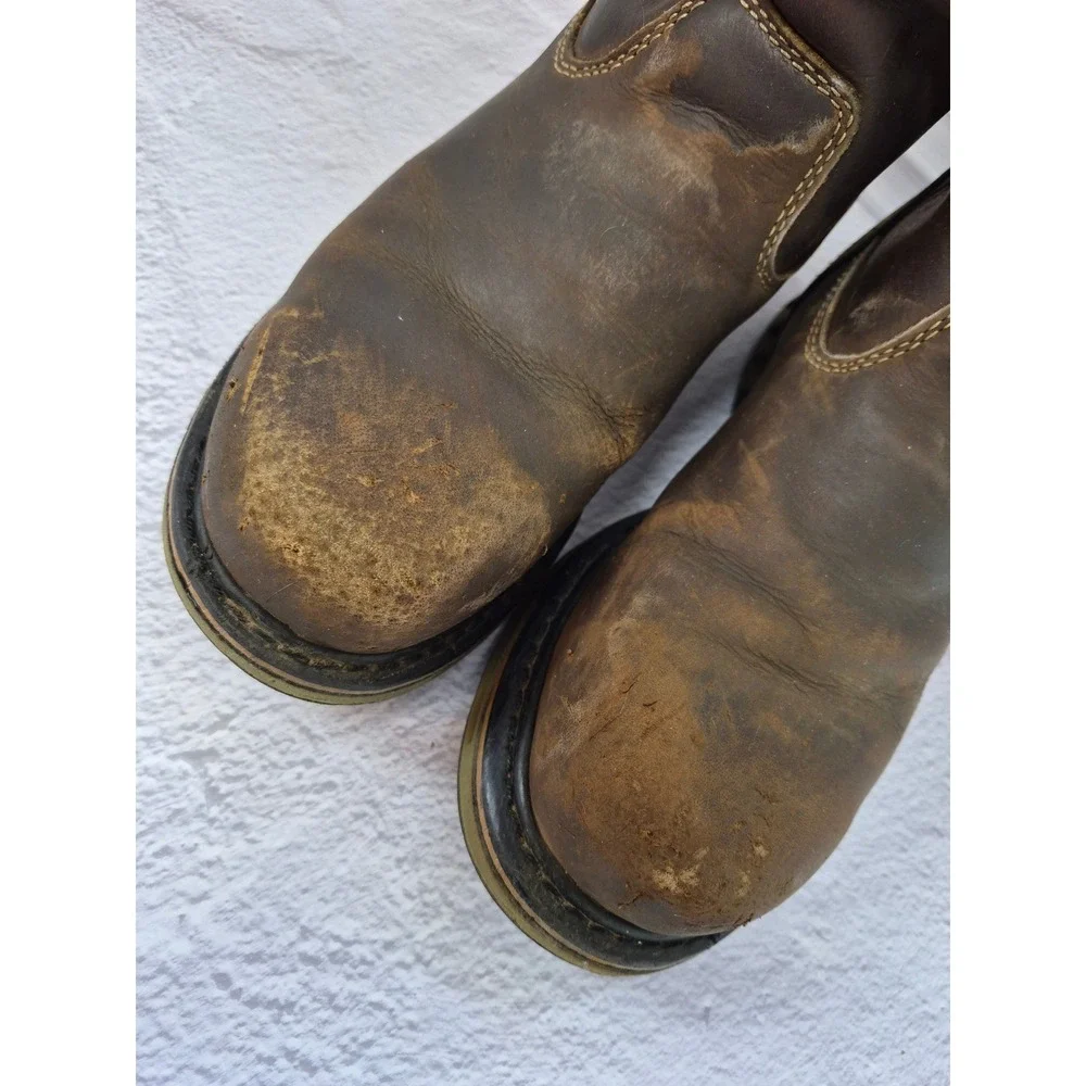 Danner Steel Yard Wellington Brown Steel Toe Waterproof Work Boots Mens 9 D 11